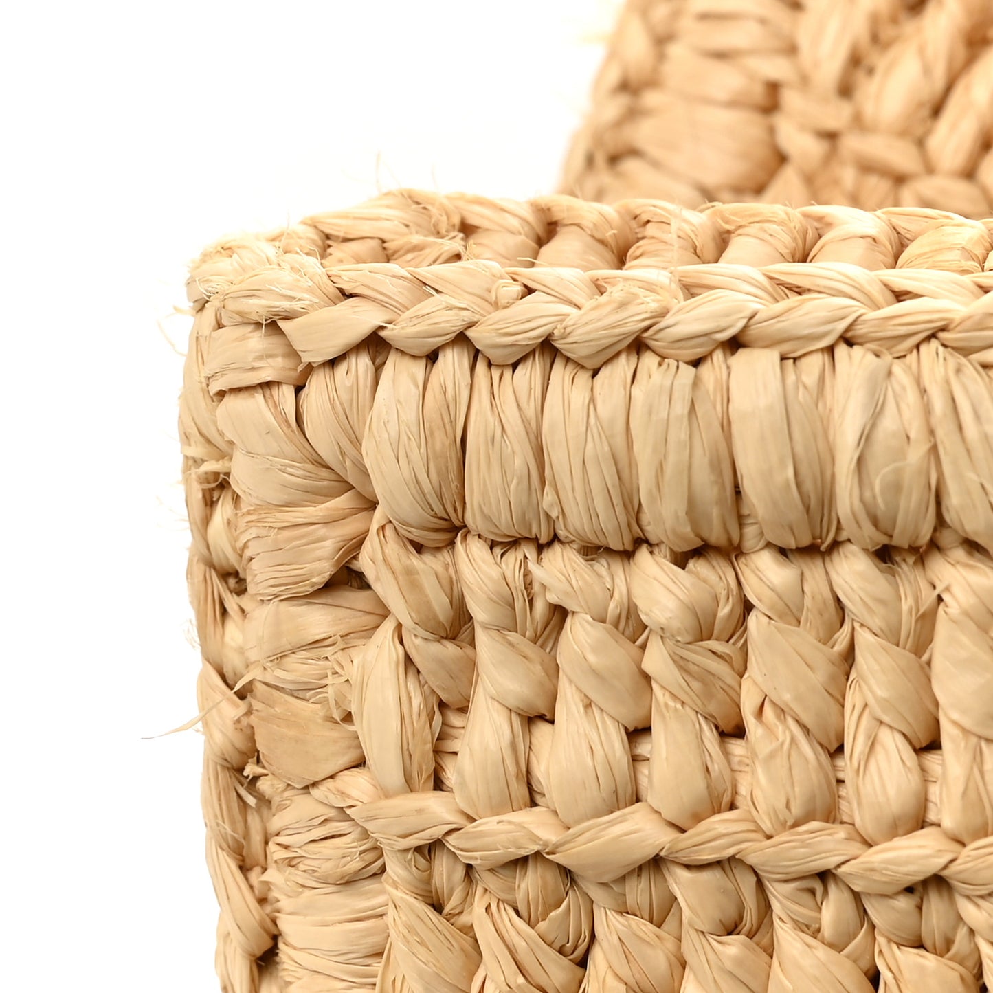 Raffia Summer Shopper Tote MM