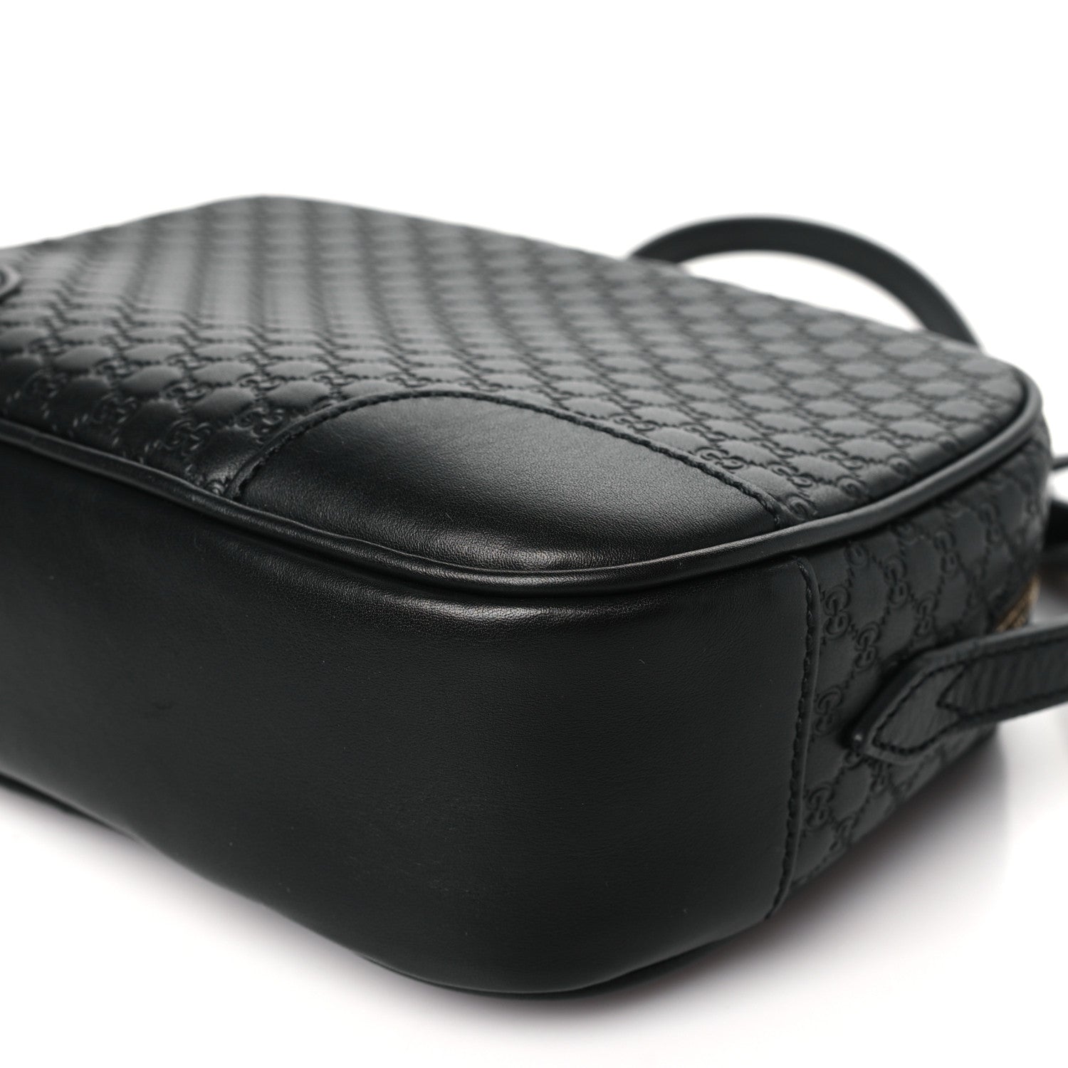 Gucci Microguccissima Mini Bree Messenger Bag Black 10 of 10