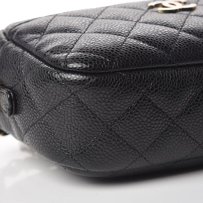 Chanel Caviar Quilted Camera Case Black 8 of 9