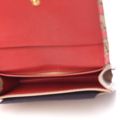 Prada Vitello Move Love Print Card Holder Cipria 6 of 8