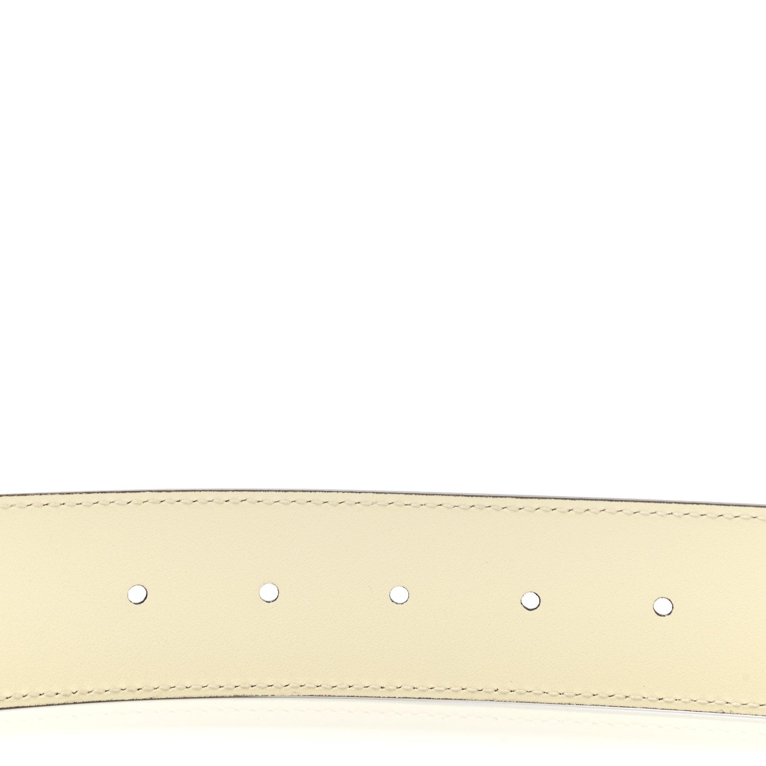 Gucci Calfskin Double G 40mm Belt 90 36 Mystic White 5 of 6