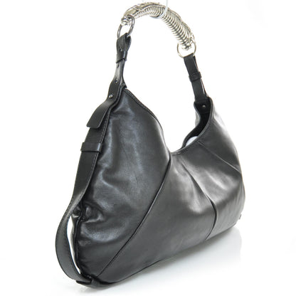 Saint Laurent Leather Mombasa Shoulder Bag 2 of 9