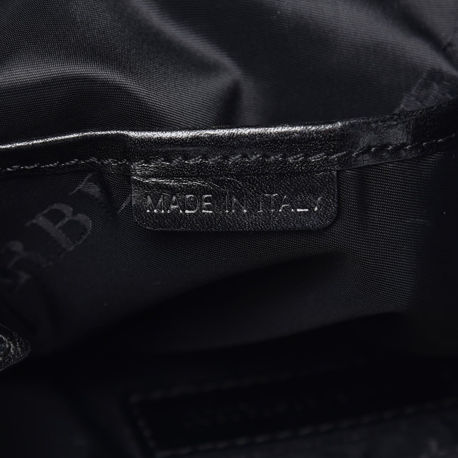 Burberry Soft Lambskin Tote Black 7 of 11
