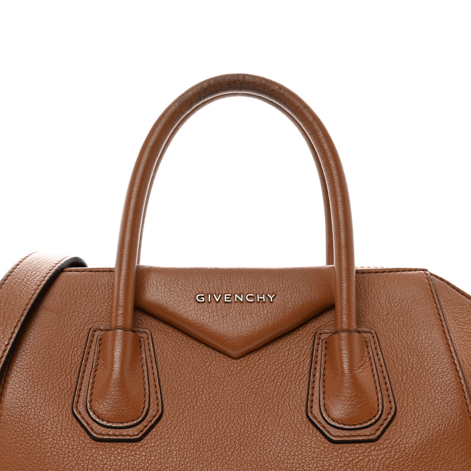 Givenchy Sugar Goatskin Small Antigona Pony Brown 5 of 14