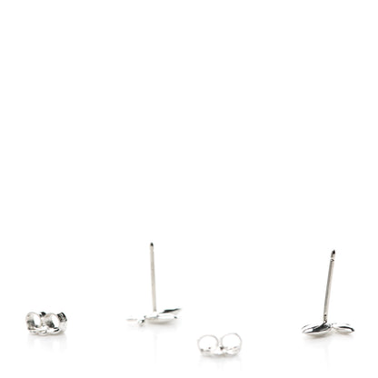 Tiffany Sterling Silver Paloma Picasso Olive Leaf Earrings 3 of 6