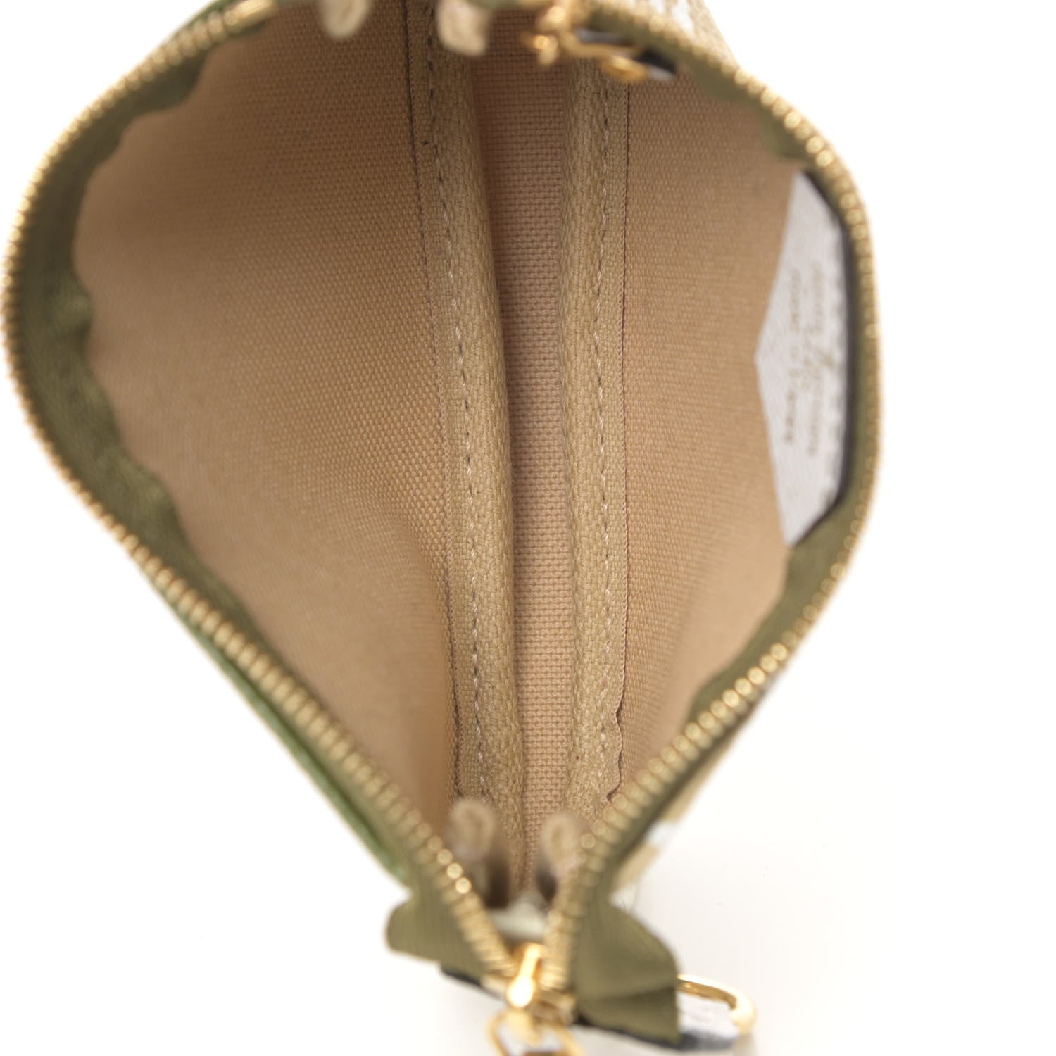Louis Vuitton Monogram Giant Micro Pochette Accessories Kaki White 5 of 8