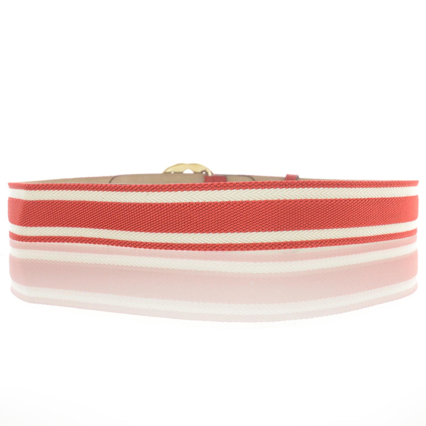 Leather Canvas Web GG Belt 90 36