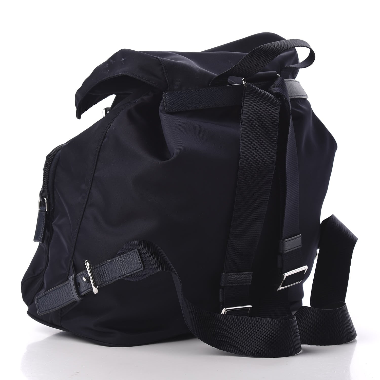 Prada Nylon Vela Large Backpack Bluette 2 of 7