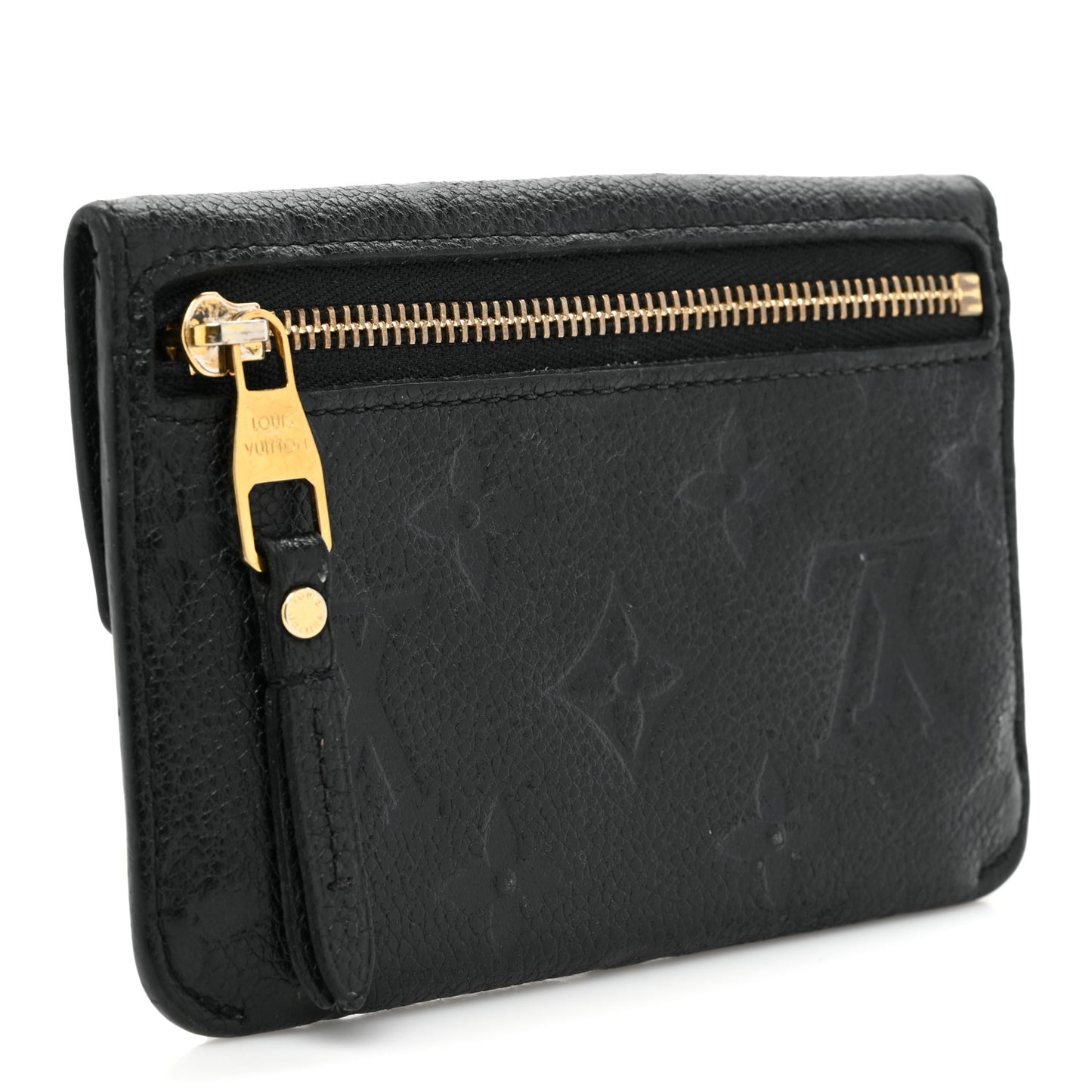 LOUIS VUITTON Empreinte Key Pouch Black