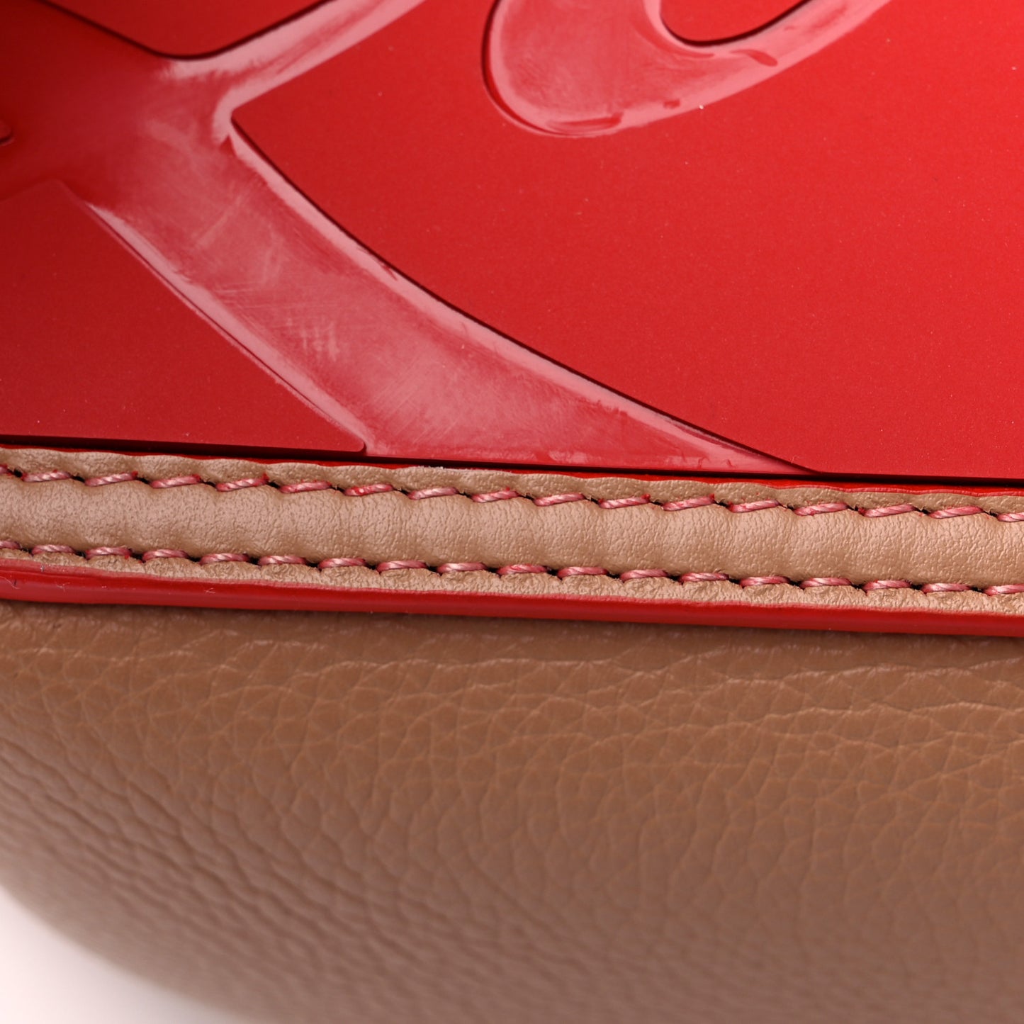Calfskin Spikes East West Cabata Tote Nude