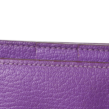 Hermes Chèvre Mysore Bearn Gusset Wallet Parme 19 of 23