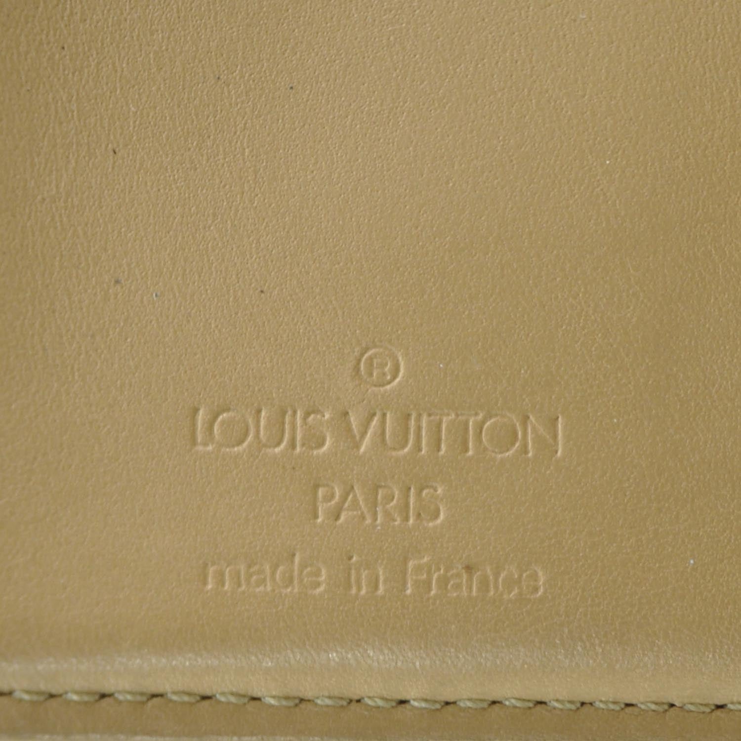 Louis Vuitton Vernis French Purse Wallet Noisette 8 of 9