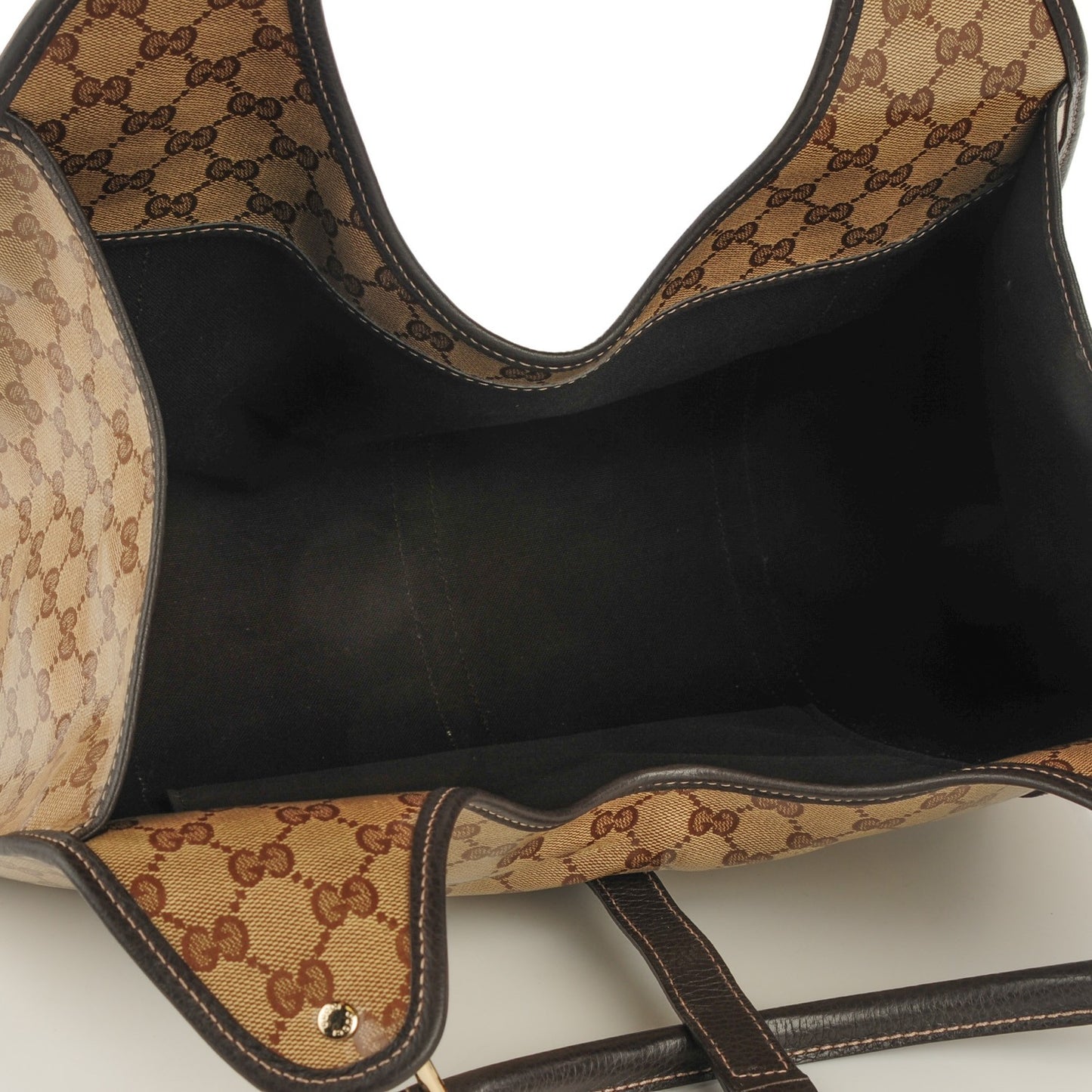 Crystal Monogram Dollar Calfskin Medium Joy Shoulder Bag Beige Ebony Testa Di Moro
