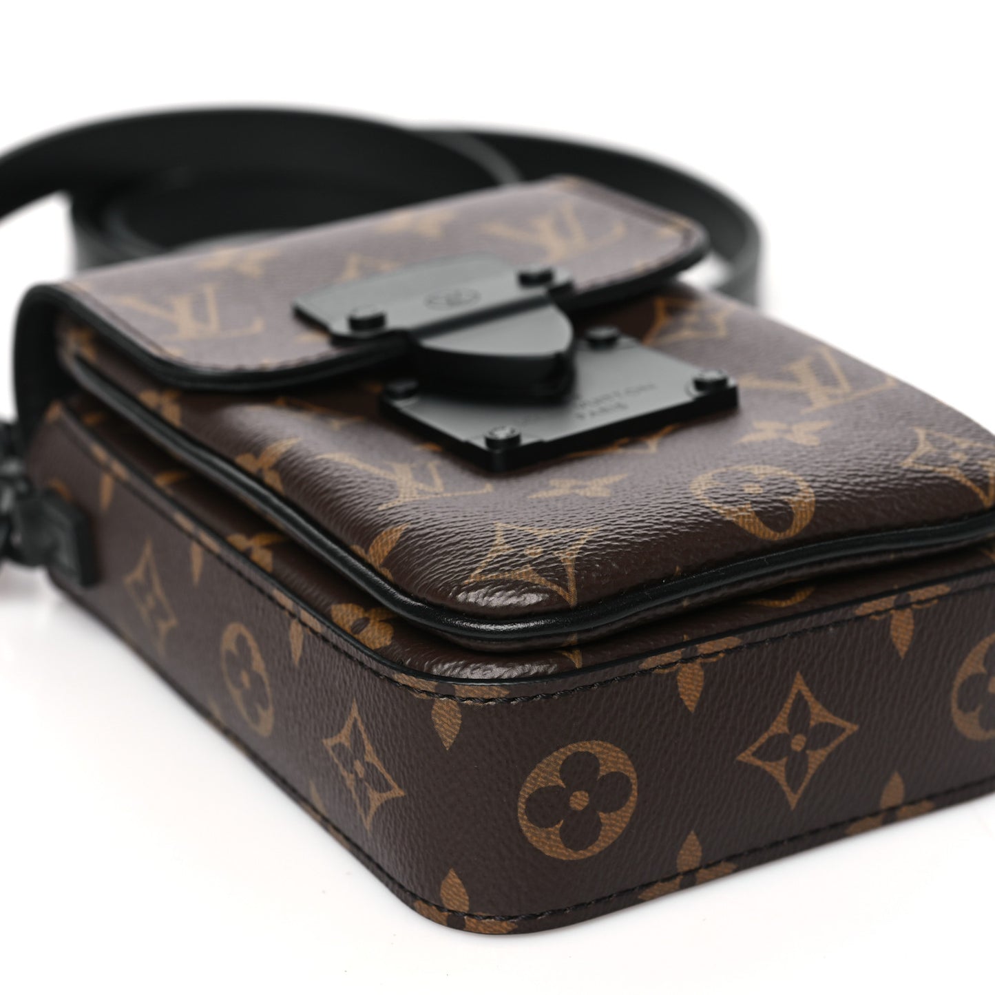 Monogram S Lock Vertical Wearable Wallet