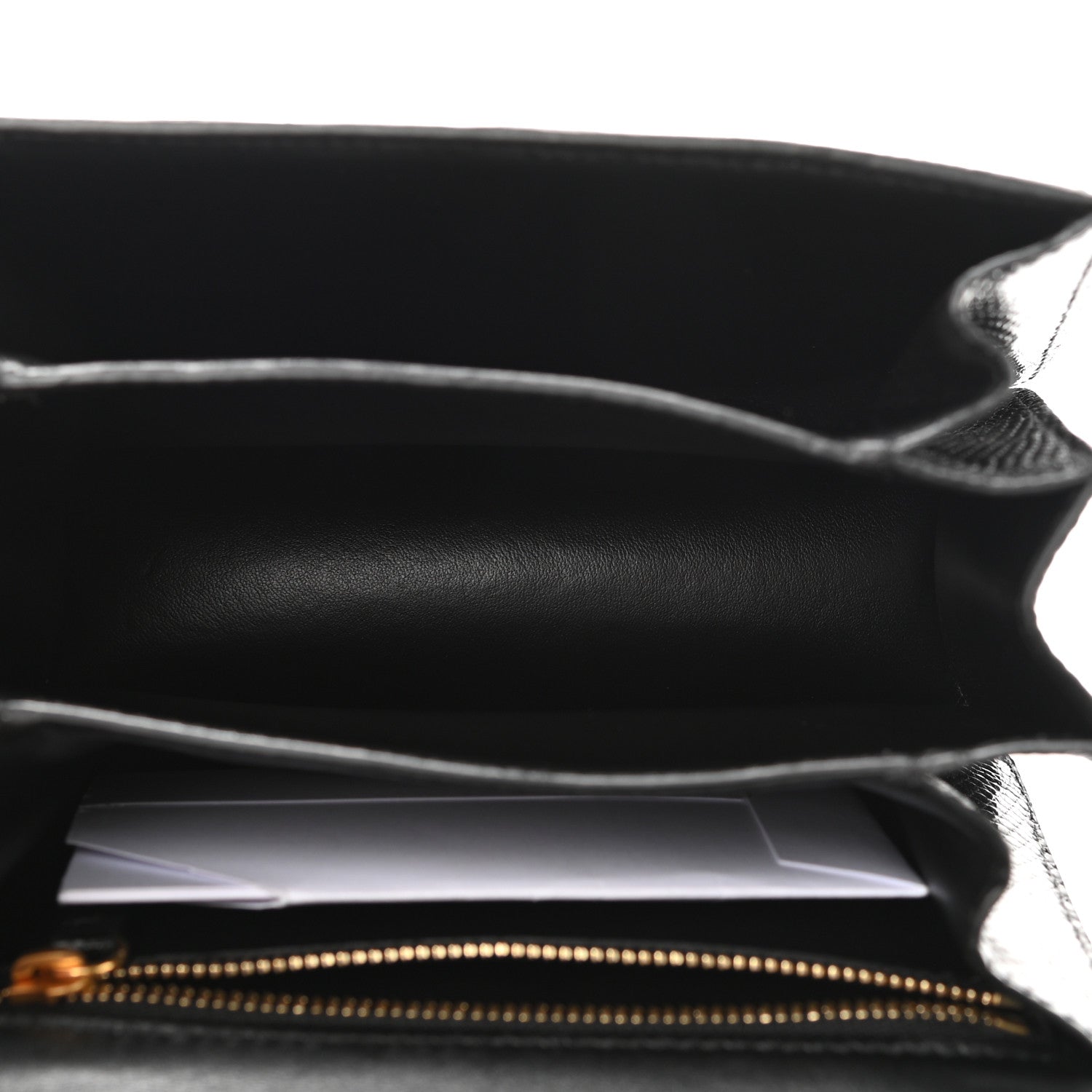 Celine Lizard Small Classic Box Flap Bag Black 5 of 10