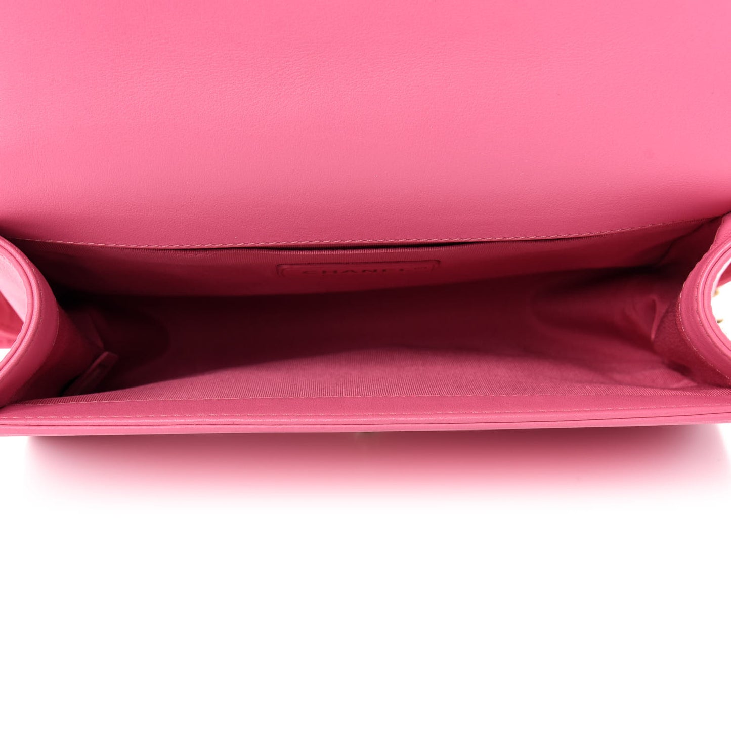 Lambskin Quilted Medium Boy Flap Pink