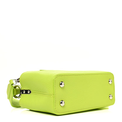 Louis Vuitton Taurillon Mini Capucines Chartreuse 3 of 9
