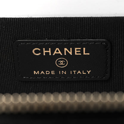 Chanel Lambskin Quilted Small Top Handle Vanity Case With Chain Black 6 of 12
