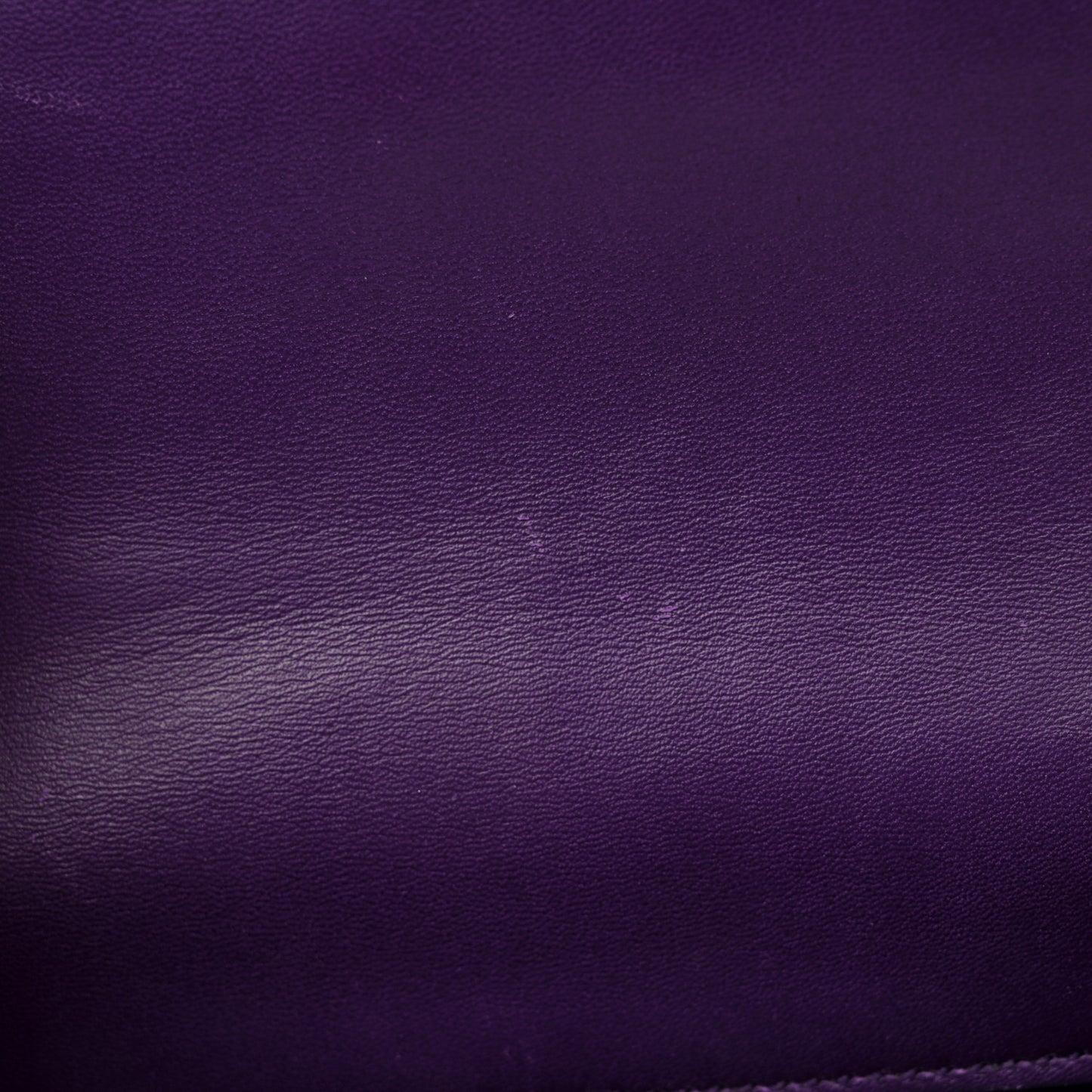 Suede Small Classic Monogram Kate Tassel Satchel Purple