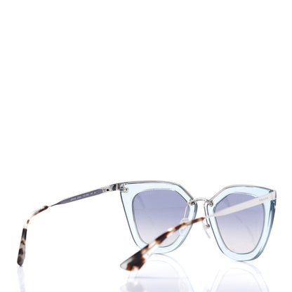 Prada Cinema Sunglasses SPR 53S Transparent Light Blue 4 of 7