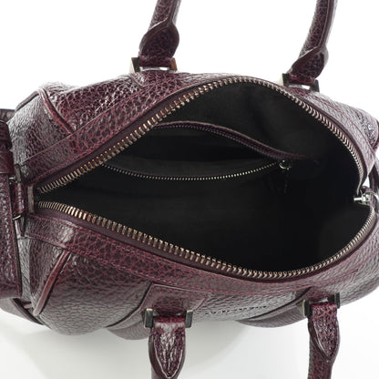 Givenchy Glazed Pebbled Calfskin Mini Lucrezia Aubergine 5 of 8