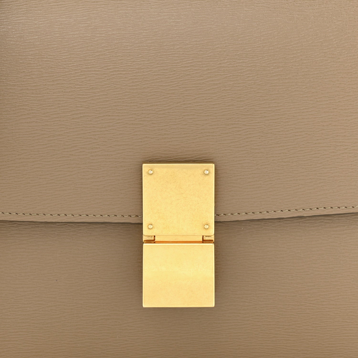 Celine Liege Calfskin Medium Classic Box Flap Bag Taupe 8 of 11