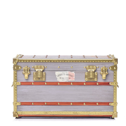 Louis Vuitton Mini Malle Zinc Trunk Paperweight Jewelry Box 1 of 10