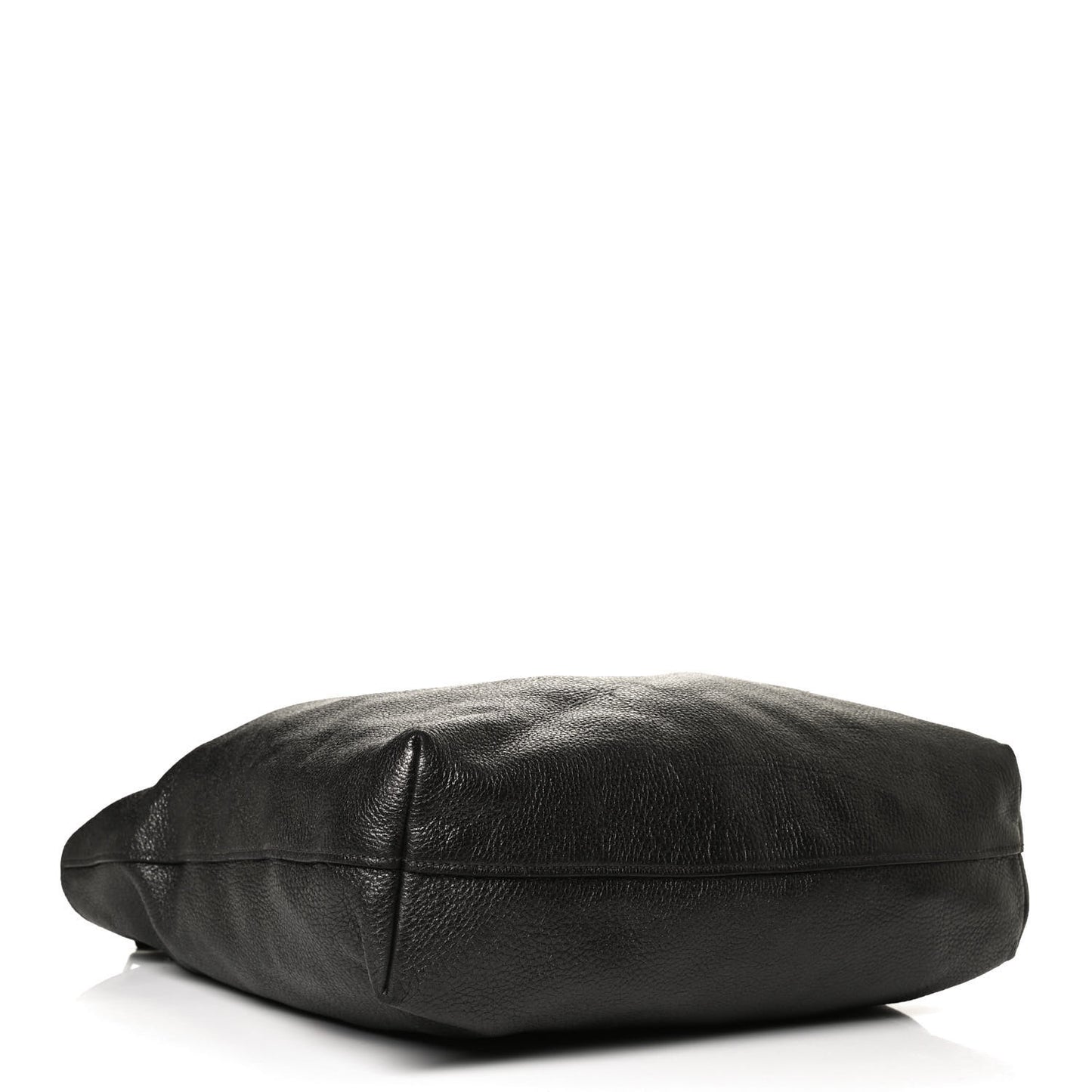 Vitello Daino Shopping Tote Piombo Mordore