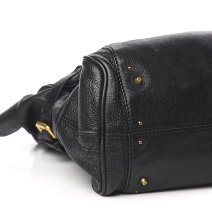 Chloe Calfskin Paddington Satchel Black 7 of 9