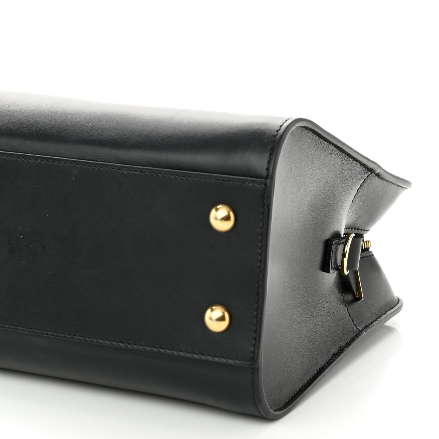 Calfskin Monogram Baby Cabas Black