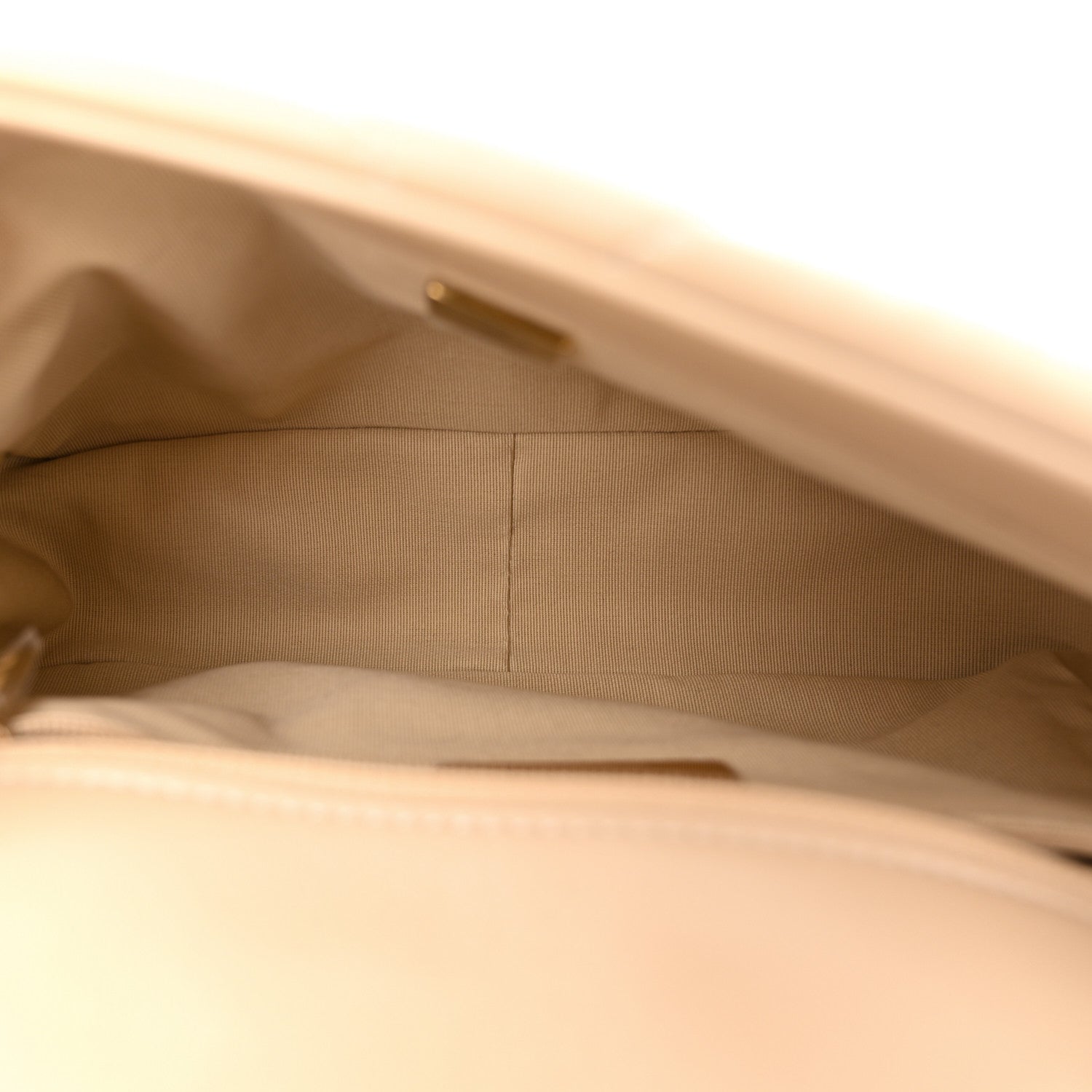Chanel Lambskin Quilted Medium Chanel 19 Flap Beige 5 of 11