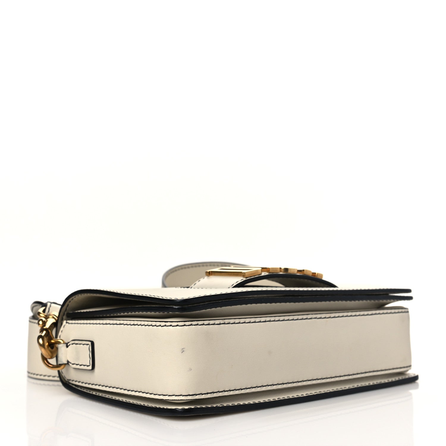 Christian Dior Smooth Calfskin Dio(r)evolution Flap Bag Off White 4 of 15