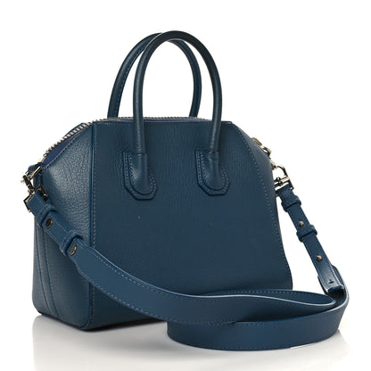 Givenchy Sugar Goatskin Small Antigona Oil Blue 3 of 11