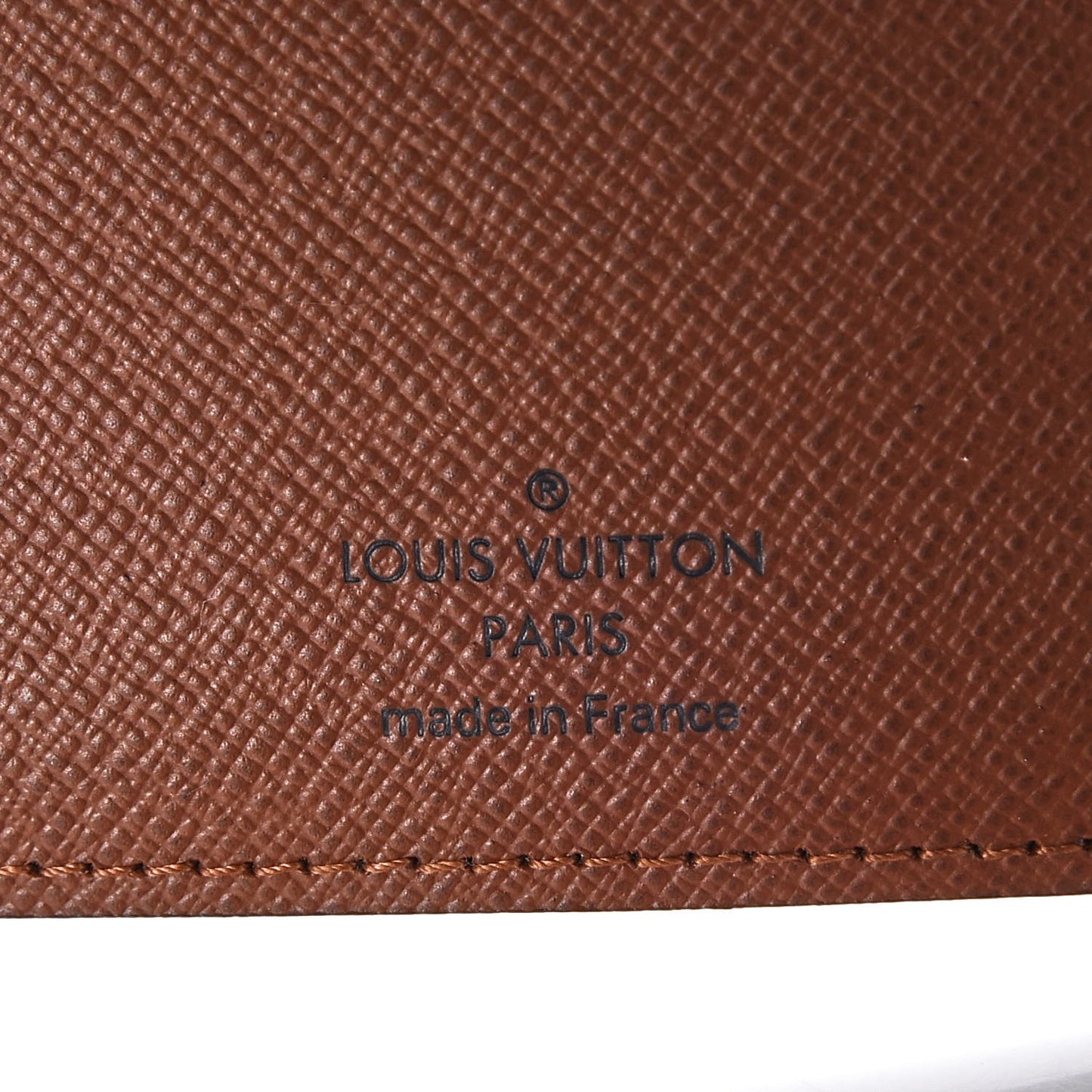 Monogram Medium Ring Agenda Cover