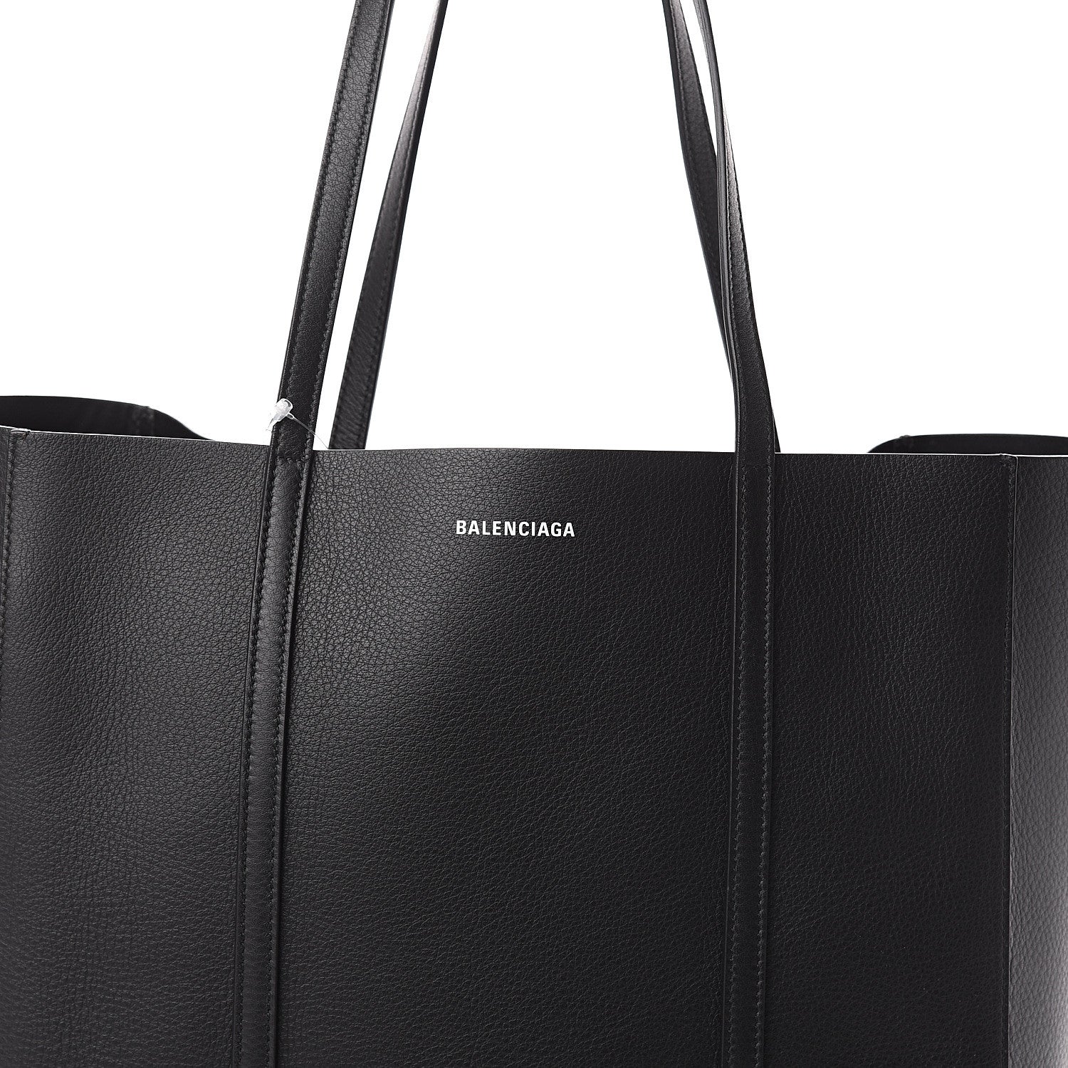Balenciaga Calfskin Small Everyday Tote Bag Black 6 of 8