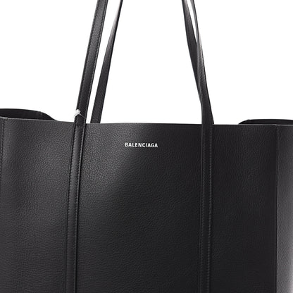 Balenciaga Calfskin Small Everyday Tote Bag Black 6 of 8