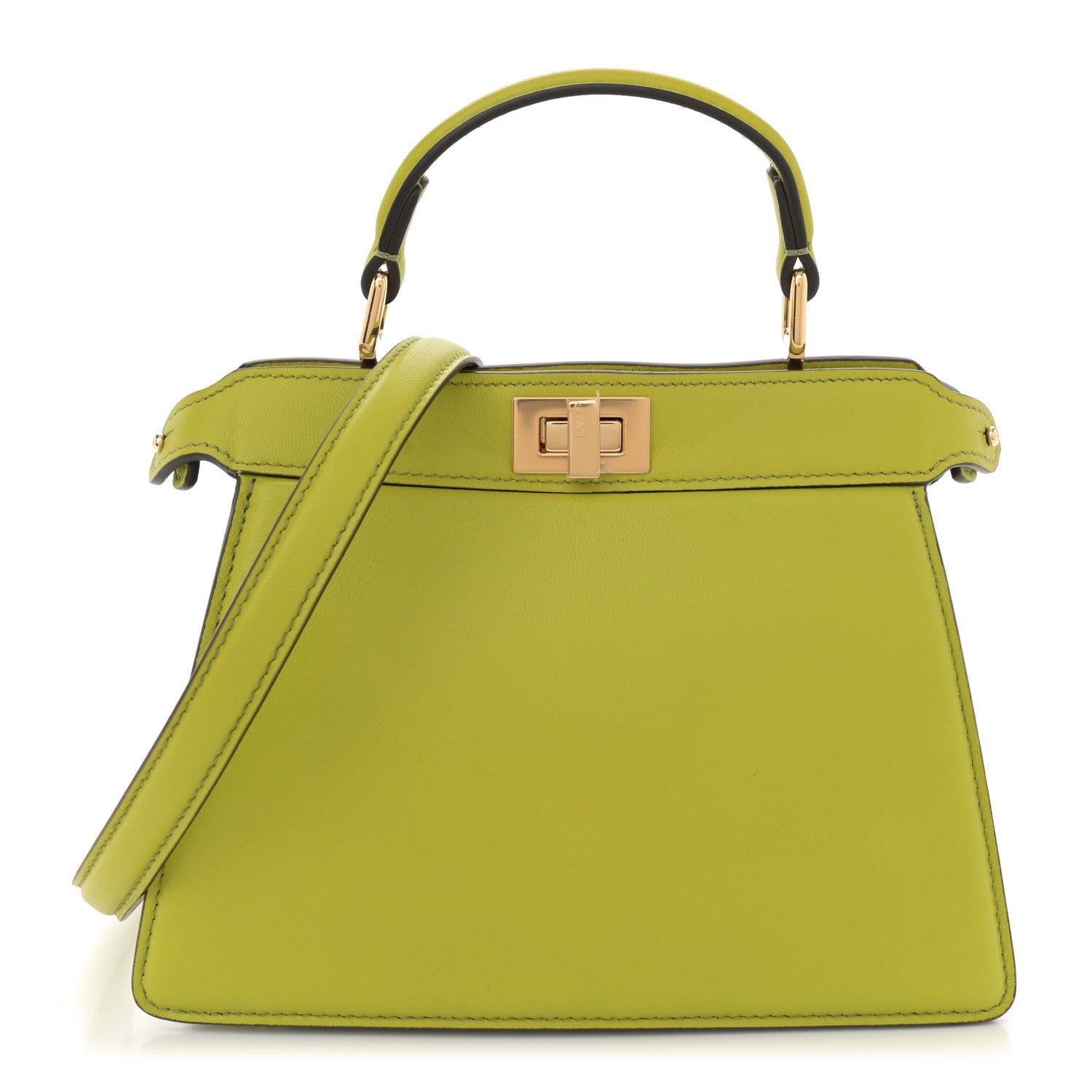 FENDIバケハ　yuu FENDIバケハ yuu FENDI Zucchino Canvas Brown Handbag Shoulder