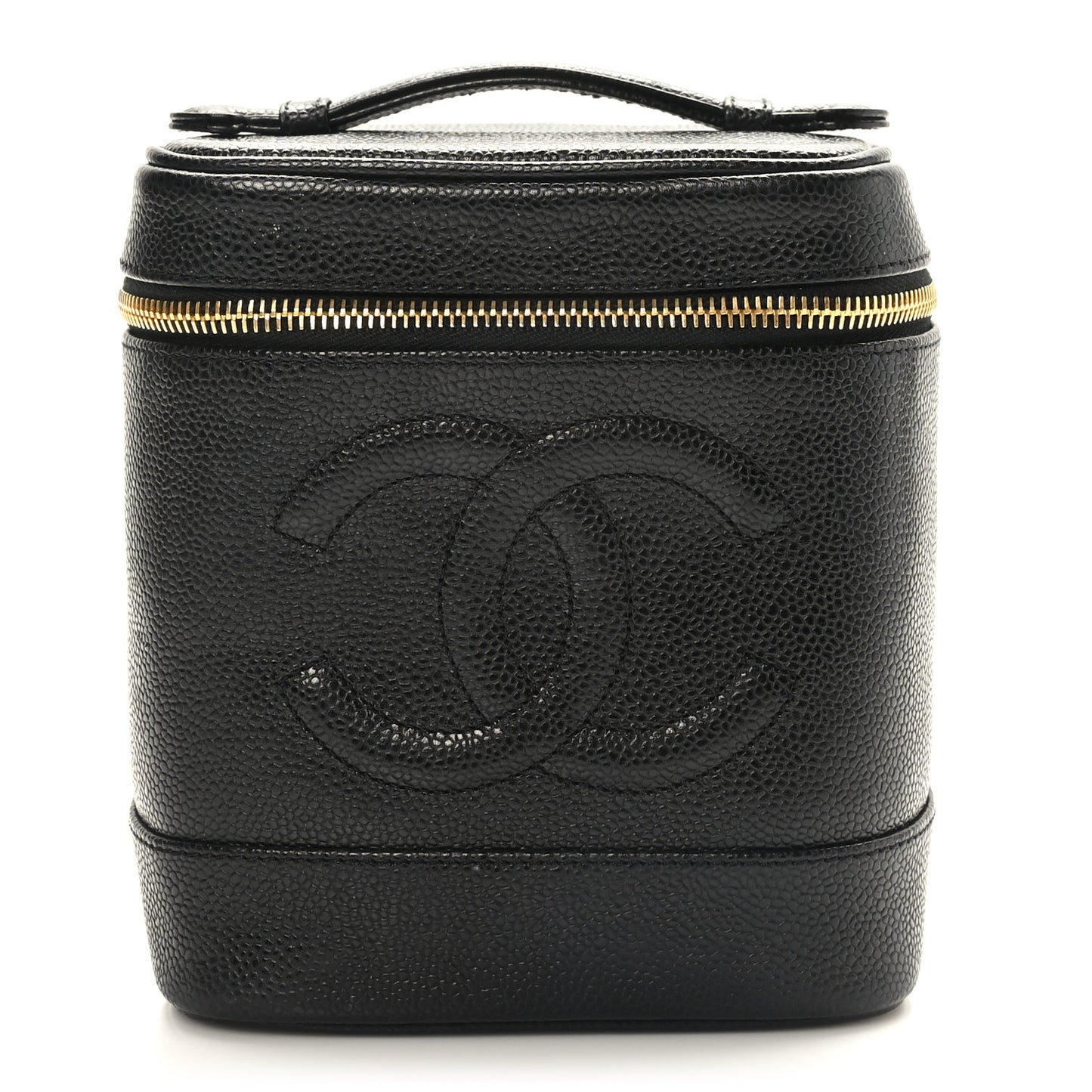 Caviar Cosmetic Vanity Bag Black