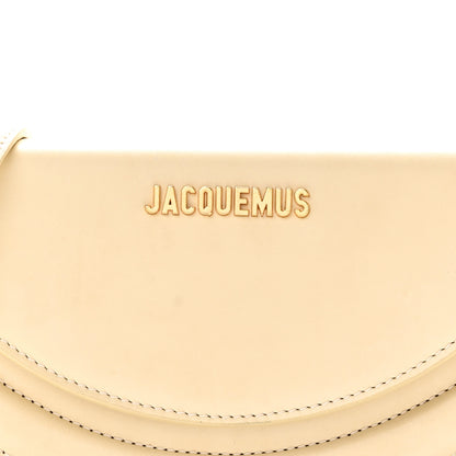 Jacquemus Smooth Calfskin Le Sac Rond Ivory 7 of 9