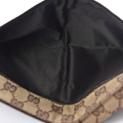 Gucci GG Monogram Double Pocket Belt Bag Dark Brown 5 of 10