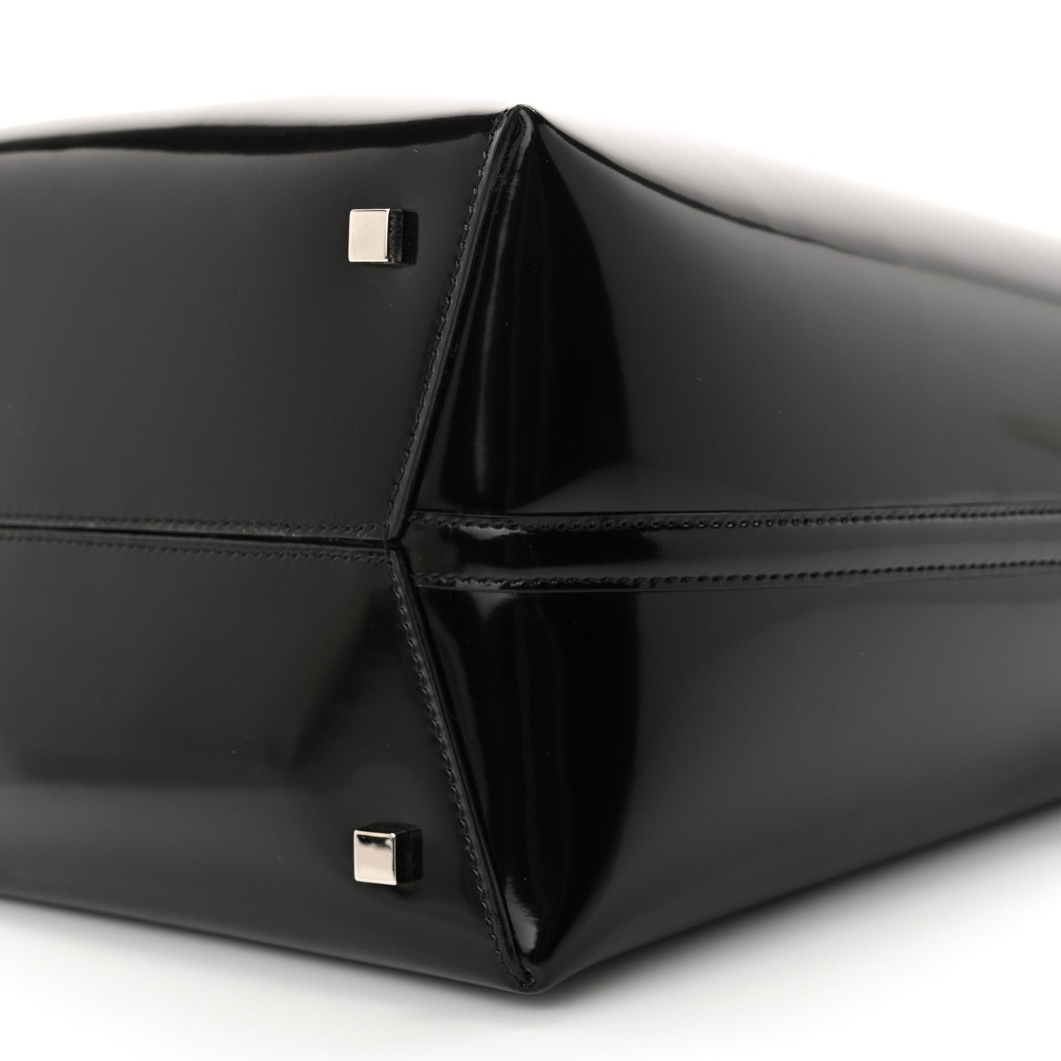 Saint Laurent Patent Calfskin Le 37 Bucket Bag Black 11 of 12