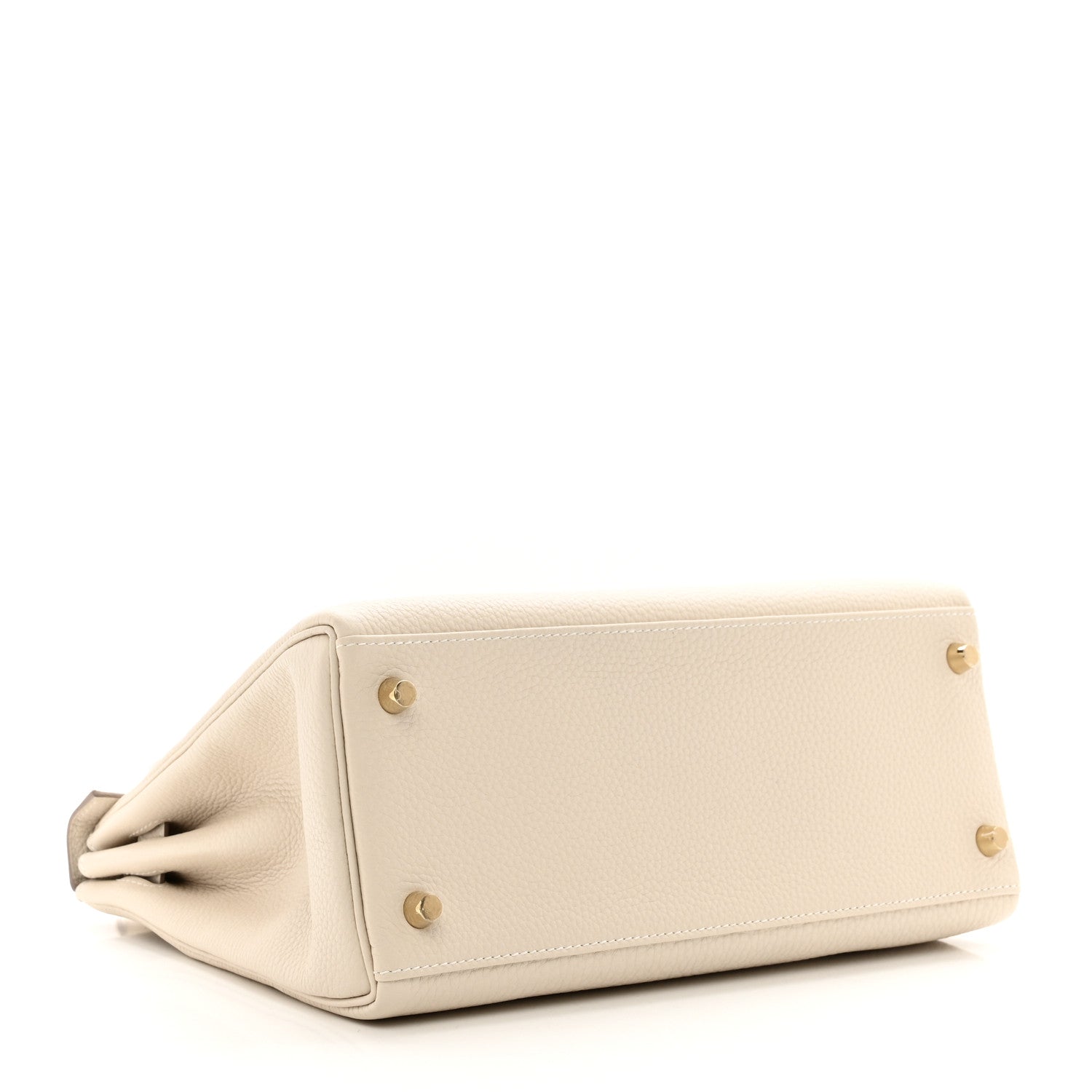 Hermes Togo Kelly Retourne 28 Craie 4 of 11