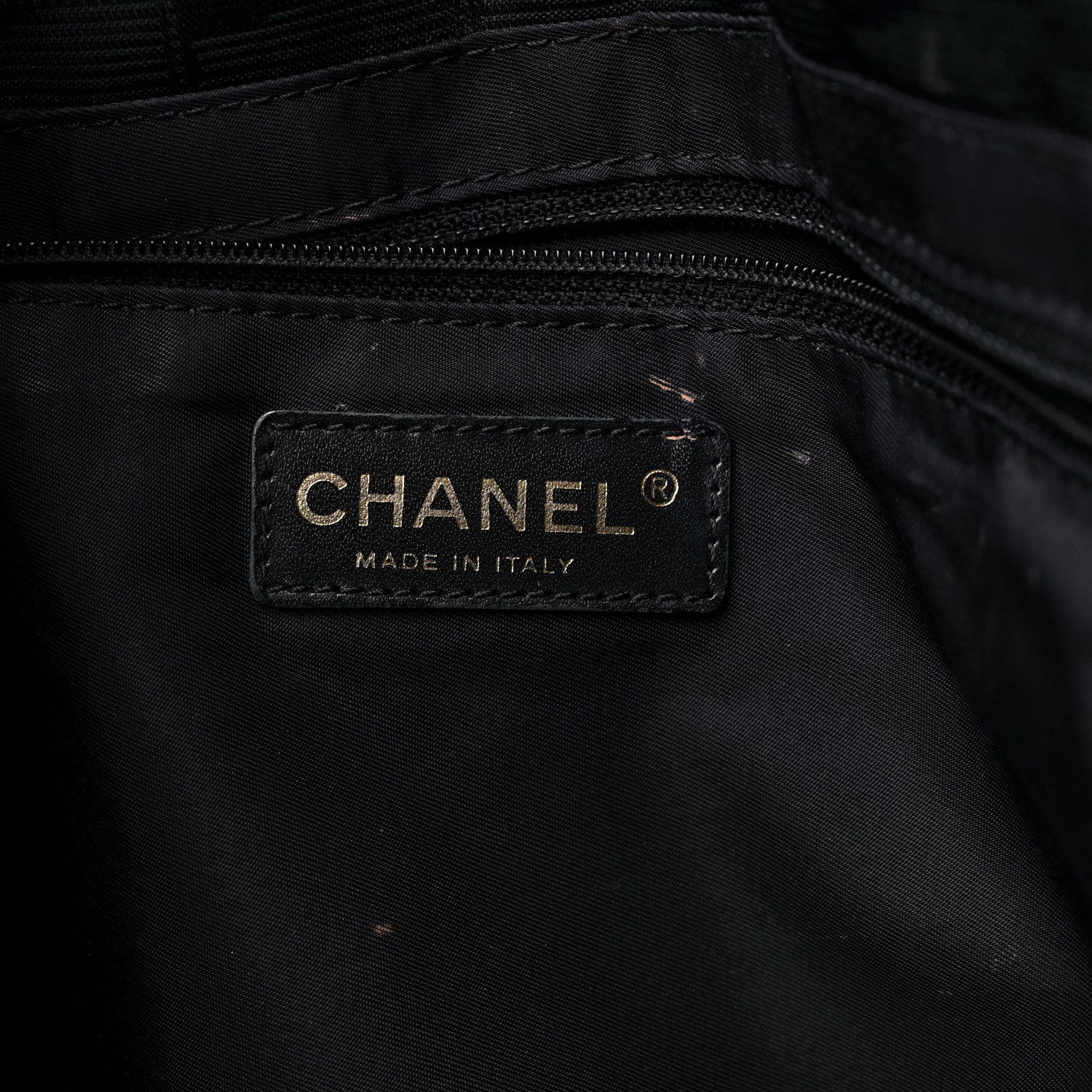 Chanel Nylon Medium Travel Tote Black 6 of 18