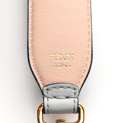 Fendi Vitello Dolce Plexiglass Bi-Color Studded Strap You Grigio Perla Plaster Multicolor 4 of 4