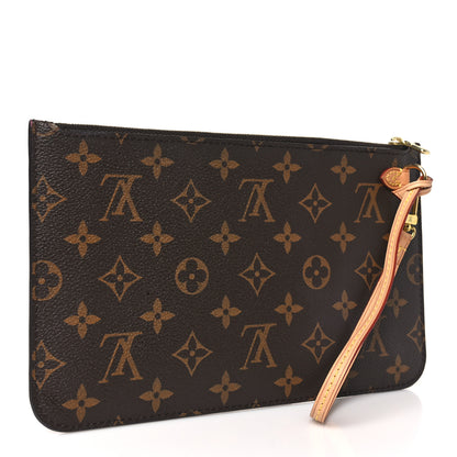 Louis Vuitton Monogram Neverfull MM GM Pochette 3 of 9