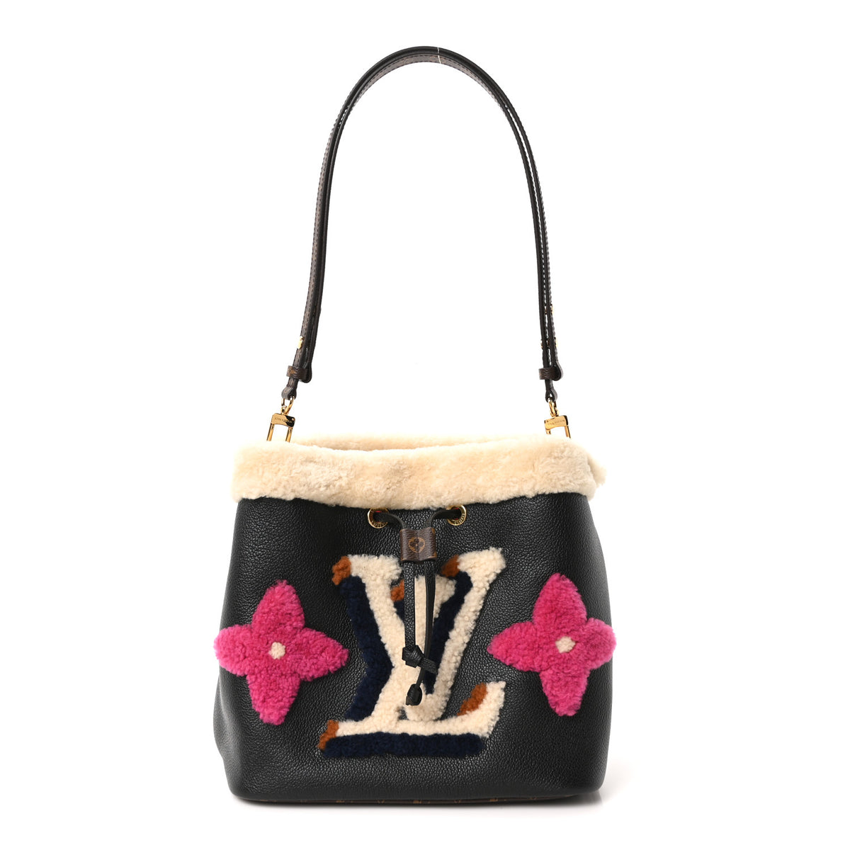Calfskin Teddy NeoNoe MM Black