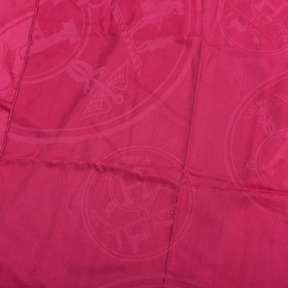 Hermes Cashmere Silk New Libris Stole Pourpre 3 of 4