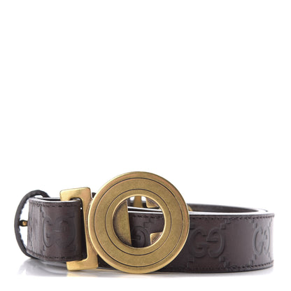 Gucci Guccissima Hysteria Belt 80 32 Brown 2 of 10