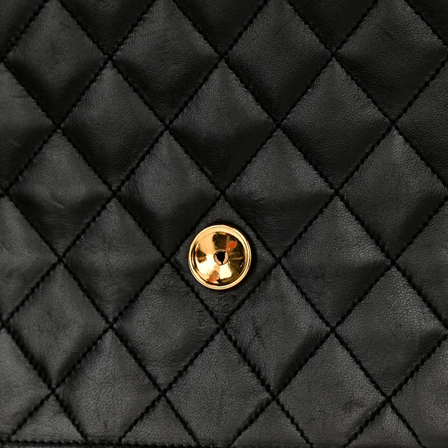 Chanel Lambskin Quilted Jumbo Single Flap Black 11 of 11