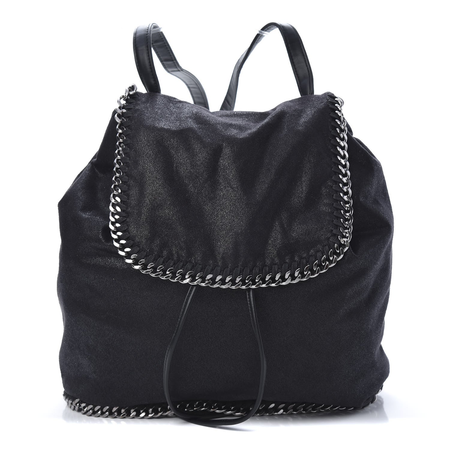 Stella McCartney Shaggy Deer Falabella Backpack Black 1 of 11